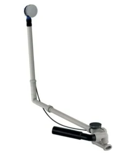 Geberit Toebehoren - Afvoer- En Overloopgarnituur, Lengte 730 Mm, Afbouwset, Chroom 150.525.21.6