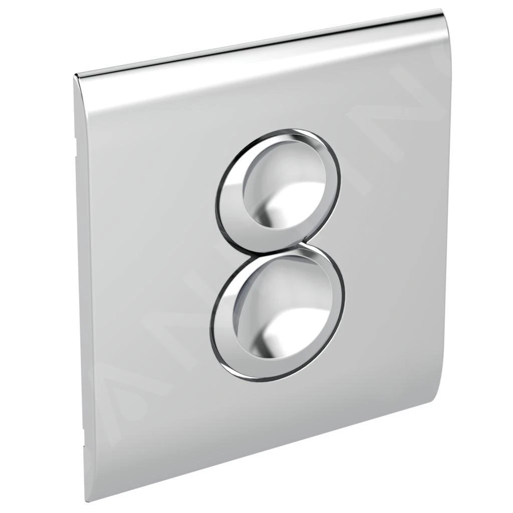 Ideal Standard Septa Pro - Bedieningspaneel P4, Chroom R0136AA 3 Ideal Standard Septa Pro - Bedieningspaneel P4, Chroom R0136AA - Afbeelding 3