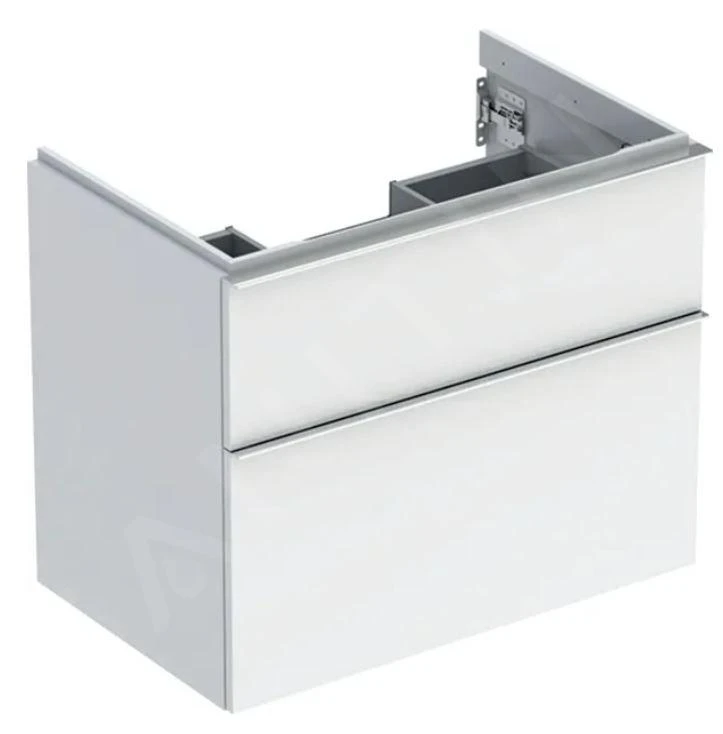Geberit ICon - Wastafelonderkast 740x615x476 Mm, 2 Laden, Glanzend Wit 502.304.01.2 1 Geberit ICon - Wastafelonderkast 740x615x476 Mm, 2 Laden, Glanzend Wit 502.304.01.2