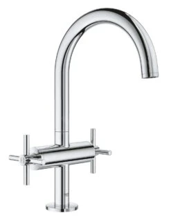 Grohe Atrio - Wastafelkraan Met Waste En Draaibare Uitloop, L-size, Chroom 21019003