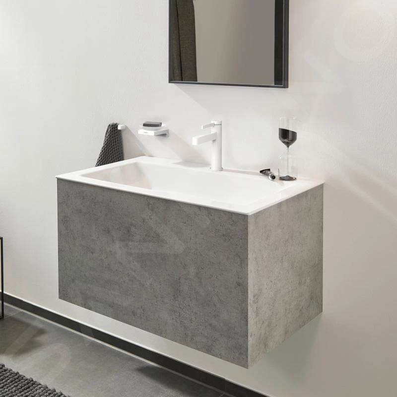 Hansgrohe Finoris - Wastafelkraan 110, Incl. Afvoergarnituur, EcoSmart, Mat Wit 76020700 3 Hansgrohe Finoris - Wastafelkraan 110, Incl. Afvoergarnituur, EcoSmart, Mat Wit 76020700 - Afbeelding 3