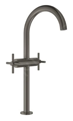 Grohe Atrio - Wastafelkraan Met Waste En Draaibare Uitloop, XL-size, Geborsteld Hard Graphite 21044AL3