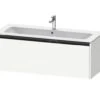 Duravit Ketho.2 - Wastafelkast 440x1210x480 Mm, 1 Lade, Mat Wit K25065018180000