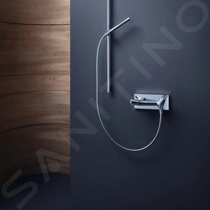 Axor Starck Organic - Opbouw Douchethermostaat, Chroom 12602000 4 Axor Starck Organic - Opbouw Douchethermostaat, Chroom 12602000 - Afbeelding 4