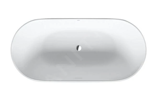 Duravit Luv - Vrijstaand Bad, 1600x750 Mm, DuraSolid, ClickClack, Wit 700461000000000 1 Duravit Luv - Vrijstaand Bad, 1600x750 Mm, DuraSolid, ClickClack, Wit 700461000000000