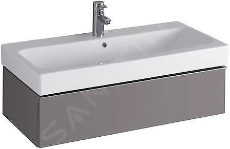 Geberit ICon - Wastafelonderkast, 890x240x477 Mm, Platina Hoogglans 840292000 1 Geberit ICon - Wastafelonderkast, 890x240x477 Mm, Platina Hoogglans 840292000