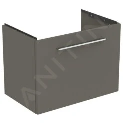 Ideal Standard I.Life S - Wastafelonderkast, 600x375x440 Mm, Mat Kwartsgrijs T5292NG