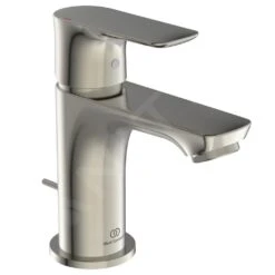 Ideal Standard Connect Air - Piccolo Slim Wastafelkraan Met Waste, Silver Storm A7014GN