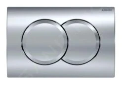 Geberit Delta01 - Bedieningsplaat, Glanzend Chroom 115.107.21.1