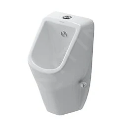 Duravit D-Code - Urinoir, Bovenste Waterinlaat, Rimless, Alpine Wit 0828300000