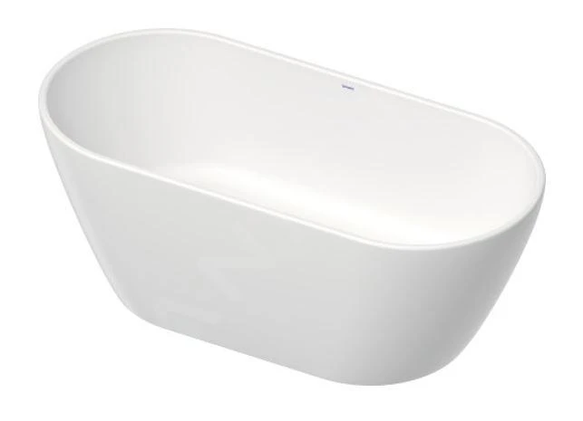 Duravit D-Neo - Vrijstaand Bad, 1600x750 Mm, DuraSolid, ClickClack, Wit 700477000000000 1 Duravit D-Neo - Vrijstaand Bad, 1600x750 Mm, DuraSolid, ClickClack, Wit 700477000000000