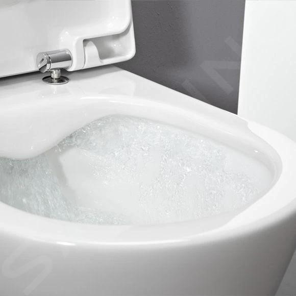 Laufen Pro - Hangend Toilet, 530x360 Mm, Rimless, Wit H8209640000001 3 Laufen Pro - Hangend Toilet, 530x360 Mm, Rimless, Wit H8209640000001 - Afbeelding 3