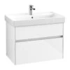 Villeroy & Boch Collaro - Wastafelonderkast, 754x546x444 Mm, 2 Laden, Glossy White C01000DH