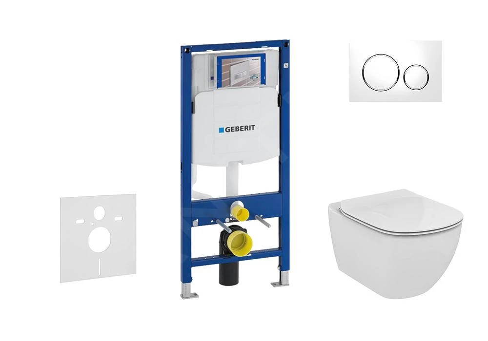 Geberit Duofix - Set Voorwandinstallatie, Toilet En Ideal Standard Tesi Zitting, Bedieningspaneel Sigma20, Aquablade, SoftClose, Wit/glanzend Chroom 111.300.00.5 NU4 1 Geberit Duofix - Set Voorwandinstallatie, Toilet En Ideal Standard Tesi Zitting, Bedieningspaneel Sigma20, Aquablade, SoftClose, Wit/glanzend Chroom 111.300.00.5 NU4