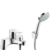 Hansgrohe Metris New - 2-gats Badrandmengkraan, Chroom 31422000