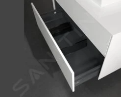 Villeroy & Boch Collaro - Wastafelonderkast, 1000x548x500 Mm, 2 Laden, Glossy White C02000DH -Badkamer Luxe 67eb8495bed0fa765743ffa2