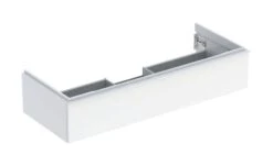 Geberit ICon - Wastafelonderkast, 118x25x48 Cm, 1 Lade, Glanzend Wit 502.313.01.1