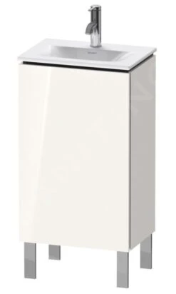 Duravit L-Cube - Wastafelonderkast 856x440x311 Mm, Links, 1 Deur, Glanzend Wit LC6580L2222