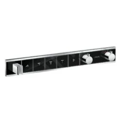 Hansgrohe RainSelect - Afbouwdeel Voor Thermostatische Douchekraan Voor 5 Functies, Zwart/chroom 15358600