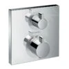 Hansgrohe Ecostat Square - Afdekset Voor Thermostaat Met Met Stopkraan, 2 Functie, Chroom 15714000