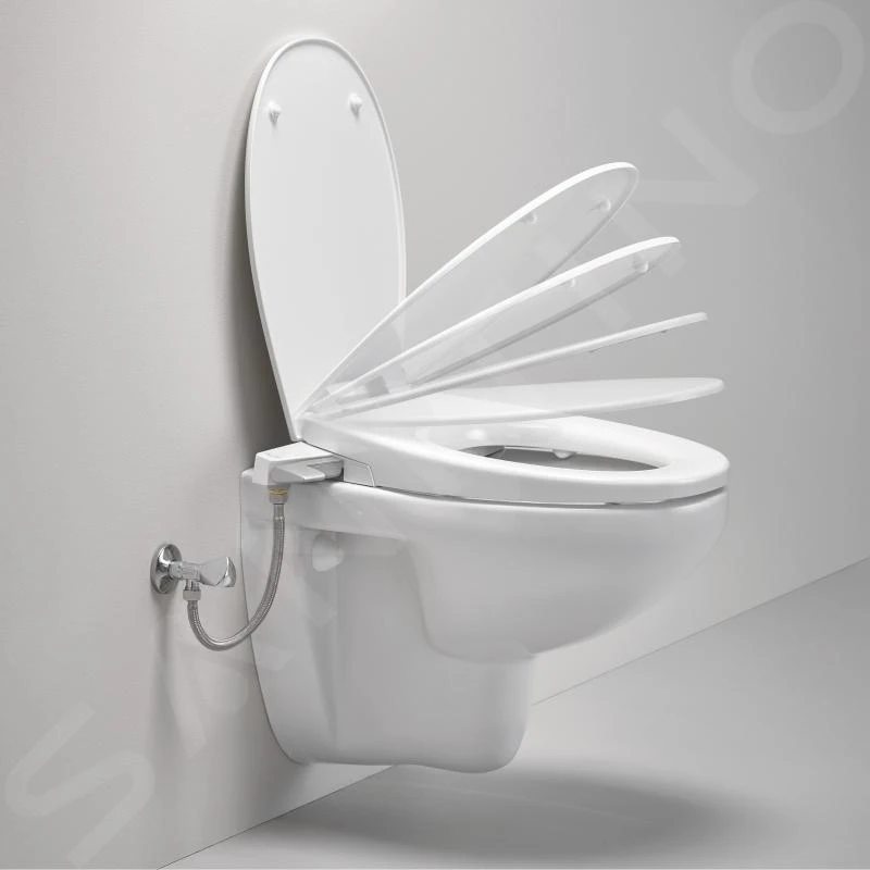 Grohe Bau Ceramic - Manuele Bidetzitting Inclusief Toiletpot, SoftClose, Alpine Wit 39651SH0 10 Grohe Bau Ceramic - Manuele Bidetzitting Inclusief Toiletpot, SoftClose, Alpine Wit 39651SH0 - Afbeelding 10