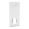 Geberit AquaClean - Afdekplaat Met Geïntegreerde Bediening Voor Een Compleet Toilet, Glas/wit 115.328.SI.1