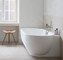 Duravit Luv - Bad 1850x950 Mm, Links, DuraSolid, Wit 700431000000000 -Badkamer Luxe 6a4325c7af25ec1650db76c5