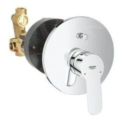 Grohe BauEdge - Afdekset Badkraan Inclusief Inbouw Basisgarnituur, Chroom 29079000 -Badkamer Luxe 6a443865ccff05e89e9bbc35