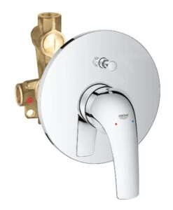 Grohe Start Curve - Inbouw Badmengkraan Met Inbouwdeel, Chroom 29115000