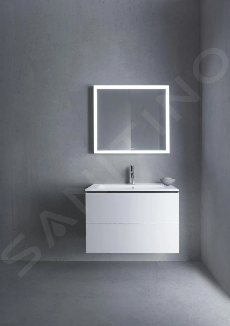 Duravit L-Cube - Wastafelonderkast 550x820x481 Mm, 2 Laden, Wit Mat LC624101818 9 Duravit L-Cube - Wastafelonderkast 550x820x481 Mm, 2 Laden, Wit Mat LC624101818 - Afbeelding 9