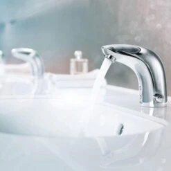 Hansa Electra - Eelektronische Wastafel Kraan, Bluetooth, Chroom 64412219 -Badkamer Luxe 6bc29c7c797b54ecc2c2ae8a