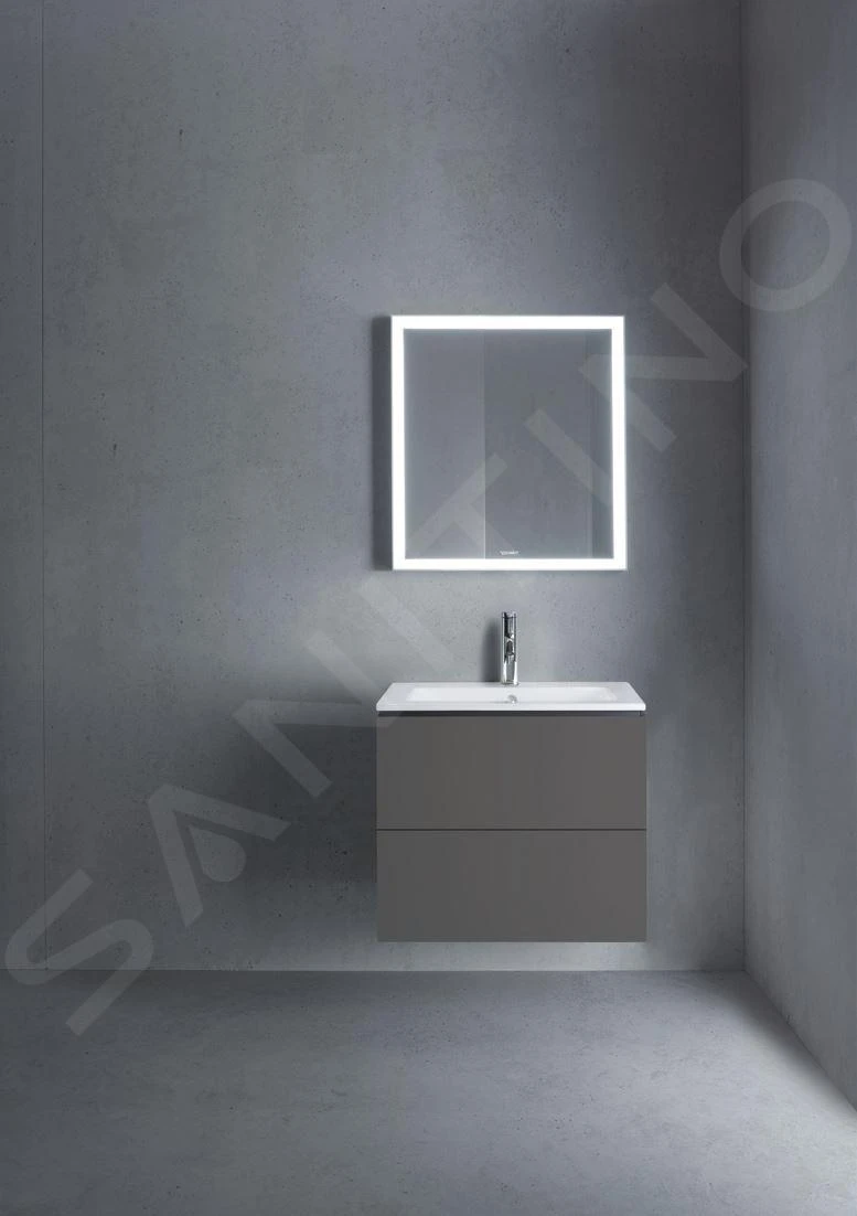 Duravit L-Cube - Wastafelonderkast 550x620x481 Mm, 2 Laden, Grafiet Mat LC624004949 8 Duravit L-Cube - Wastafelonderkast 550x620x481 Mm, 2 Laden, Grafiet Mat LC624004949 - Afbeelding 8