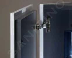 Duravit L-Cube - Hoge Badkamerkast 1320x500x363 Mm, Links, Glanzend Wit LC1179L2222 -Badkamer Luxe 6bea4e329844ef93dc4bbaeb 1