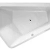 Duravit Paiova 5 - Asymmetrisch Bad, 1900x1400 Mm, Met Paneel, Links, Wit 700396000000000