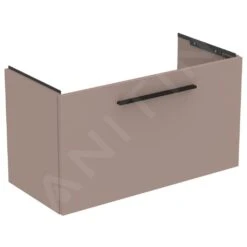 Ideal Standard I.Life S - Wastafelonderkast, 800x375x440 Mm, Mat Beige T5294NH -Badkamer Luxe 6c289ca900bbf75d6fc758e0