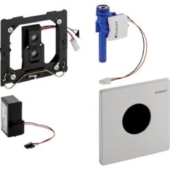 Geberit Spoelsystemen - Wc-besturing Met Elektronische Spoelactivering, Bedieningsplaat Mambo, Netvoeding, Geborsteld Rvs 116.023.FW.1 -Badkamer Luxe 6c683d1d1c5e66ce98028acd