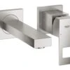 Grohe Eurocube - Inbouw Wastafelkraan, 2-gats Installatie, Supersteel 19895DC0