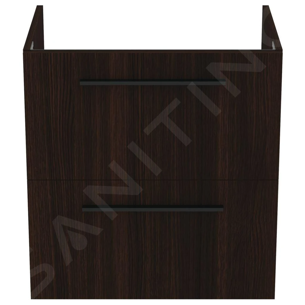 Ideal Standard I.Life A - Wastafelonderkast, 600x440x630 Mm, 2 Laden, Coffee Eiken T5255NW 3 Ideal Standard I.Life A - Wastafelonderkast, 600x440x630 Mm, 2 Laden, Coffee Eiken T5255NW - Afbeelding 3