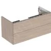 Geberit ONE - Wastafelonderkast, 104x50x47 Cm, 2 Laden, Eiken 505.264.00.5