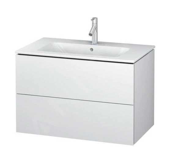 Duravit L-Cube - Wastafelonderkast 550x820x481 Mm, 2 Laden, Wit Mat LC624101818 1 Duravit L-Cube - Wastafelonderkast 550x820x481 Mm, 2 Laden, Wit Mat LC624101818