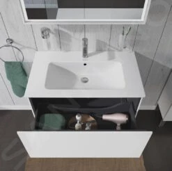 Duravit L-Cube - Wastafelonderkast 400x820x481 Mm, 1 La, Glanzend Wit LC614102222 -Badkamer Luxe 6db2595a14034d9e9fa51e11