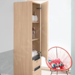 Villeroy & Boch Subway 2.0 - Hoge Badkamerkast, 1650x370x350 Mm, Jilm Impresso A70800PN -Badkamer Luxe 6dcc798cbb35eae7fef2b963