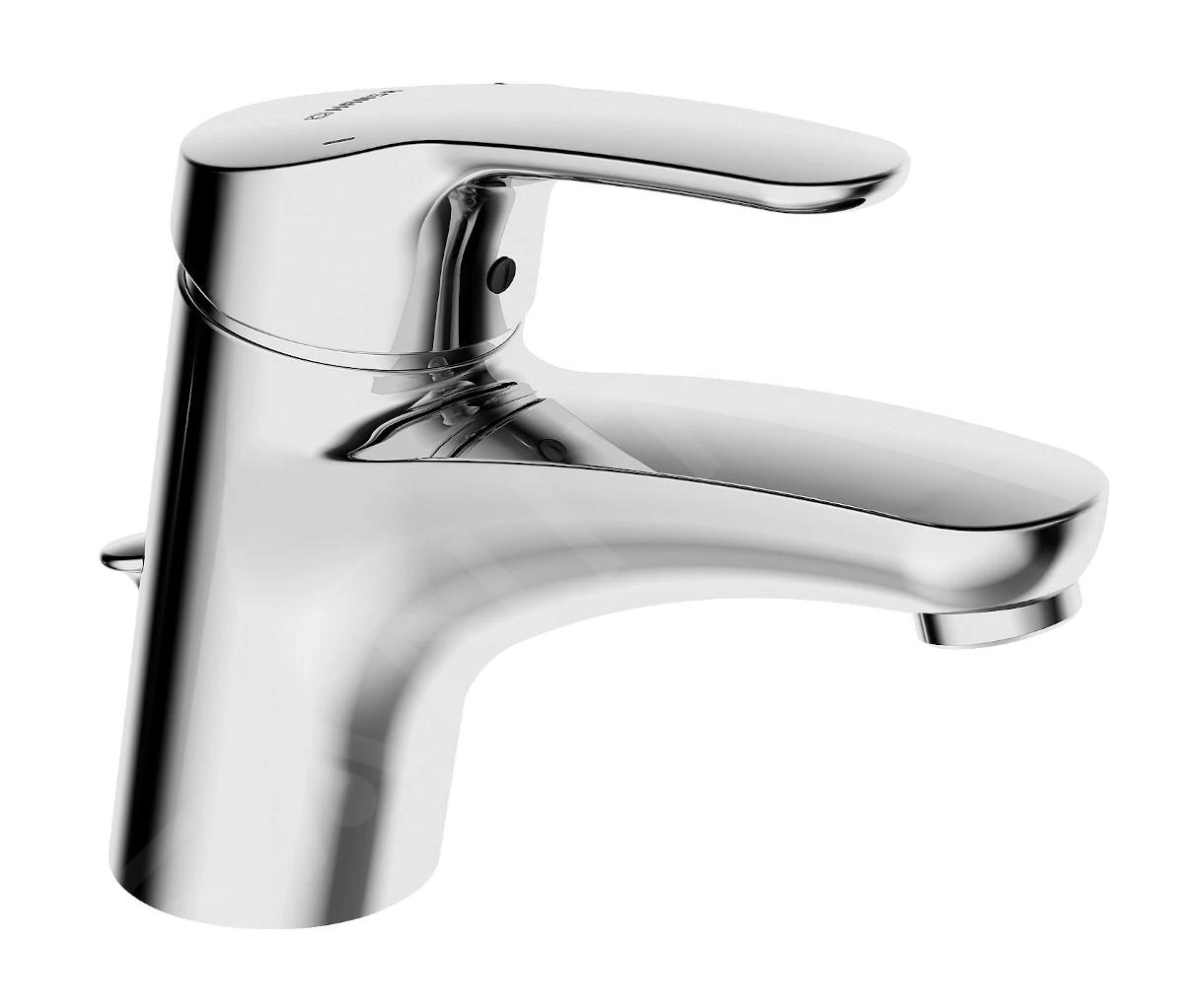 Hansa Mix - Wastafelkraan Met Waste, Chroom 01092283 1 Hansa Mix - Wastafelkraan Met Waste, Chroom 01092283