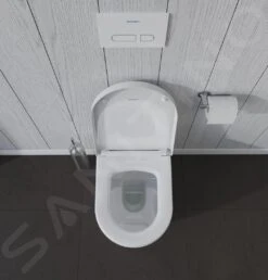 Duravit ME By Starck - Staande Toiletpot, Met HygieneGlaze, Alpine Wit 2169092000 -Badkamer Luxe 6e0fba8b606b8188d81432f2