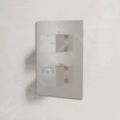 Steinberg 160 - Afdekset Voor Thermostaat Voor 2 Functies, Geborsteld Nikkel 160 4133 3 BN -Badkamer Luxe 6e57dcf73893c13af9087de3