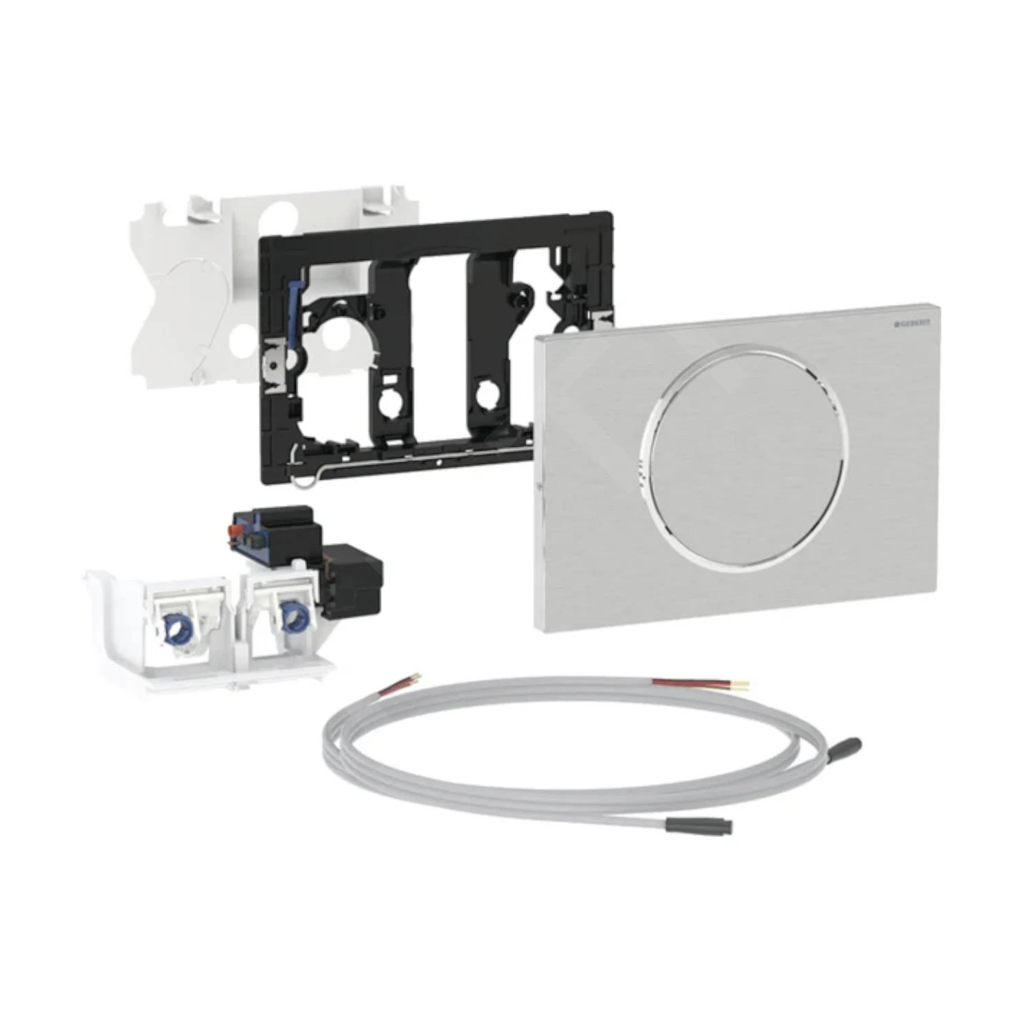 Geberit Sigma10 - Elektronische Bedieningsplaat, Netvoeding, Geborsteld Roestvrij Staal 115.863.SN.6 3 Geberit Sigma10 - Elektronische Bedieningsplaat, Netvoeding, Geborsteld Roestvrij Staal 115.863.SN.6 - Afbeelding 3