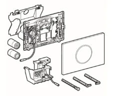 Geberit Sigma10 - Bedieningsplaat, Elektronisch, Dual Flush Spoeling, Batterij, Zwart/chroom 115.908.KM.1 7 Geberit Sigma10 - Bedieningsplaat, Elektronisch, Dual Flush Spoeling, Batterij, Zwart/chroom 115.908.KM.1 -Badkamer Luxe 6e752ff550d869233c9fb1d7 1