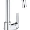 Grohe BauFlow - Wastafelkraan Met Waste, Chroom 23753000