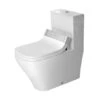 Duravit DuraStyle - Duoblokpot Voor SensoWash, Vario Afvoer, Met HygieneGlaze, Alpine Wit 2156592000