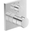 Duravit C.1 - Douchethermostaat Inbouw, Voor 2 Functies, Chroom C14200013010